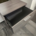 Grey Walnut 2 Drawer Lateral File Cabinet